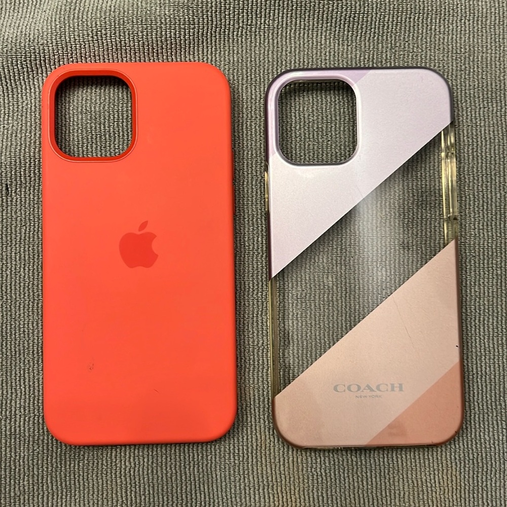 iPhone 11 covers by Coach and Apple